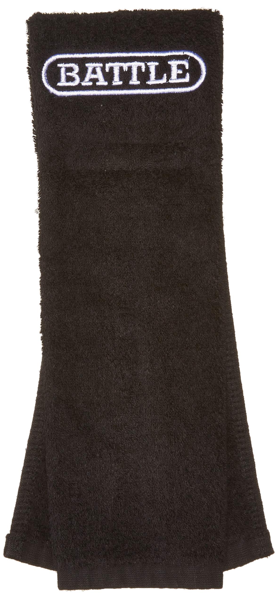 Battle Football Player Towel, Black, One Size