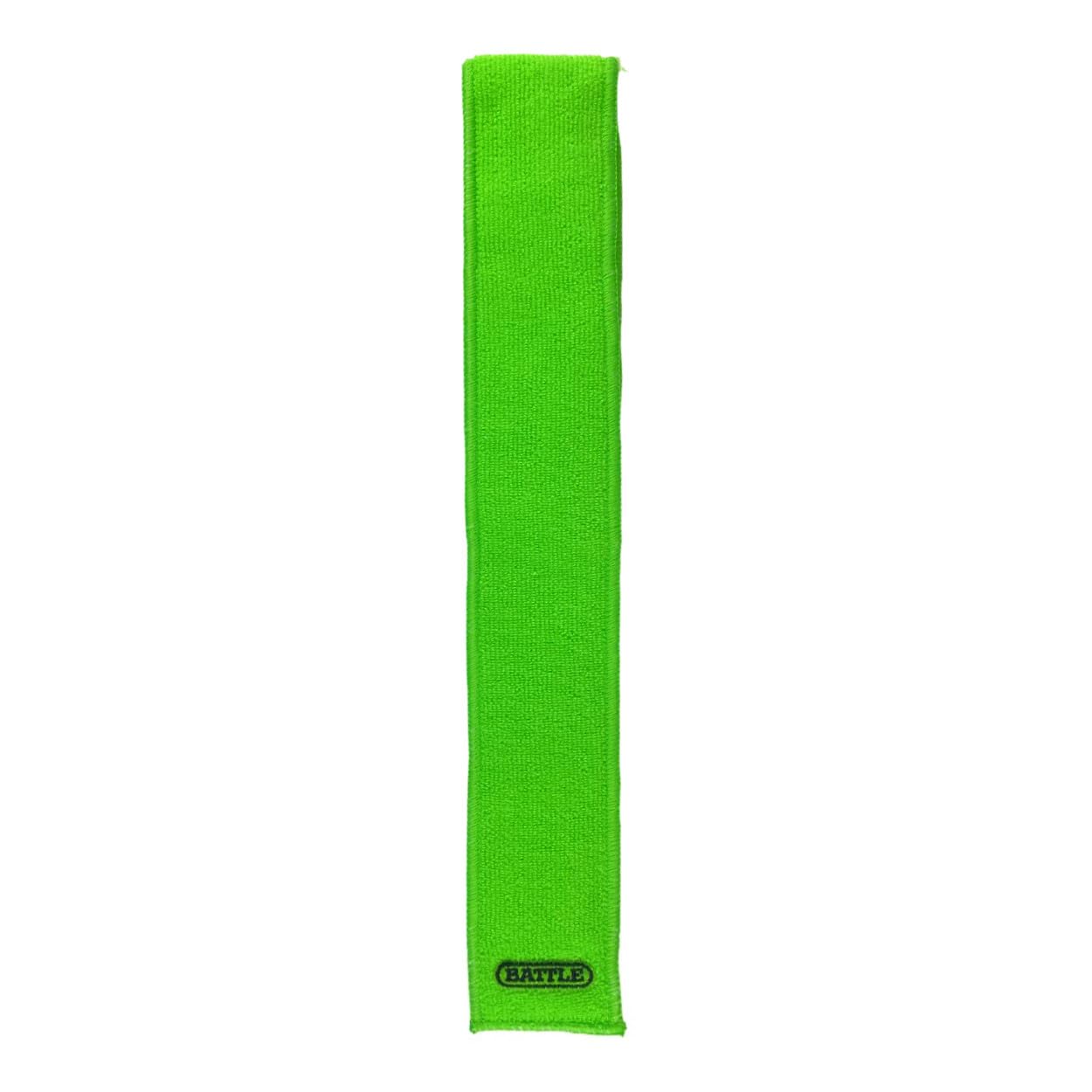 Battle Football Streamer Towel, Thin Sports Towel, Dries Hands & Football Accessories (Neon Green)