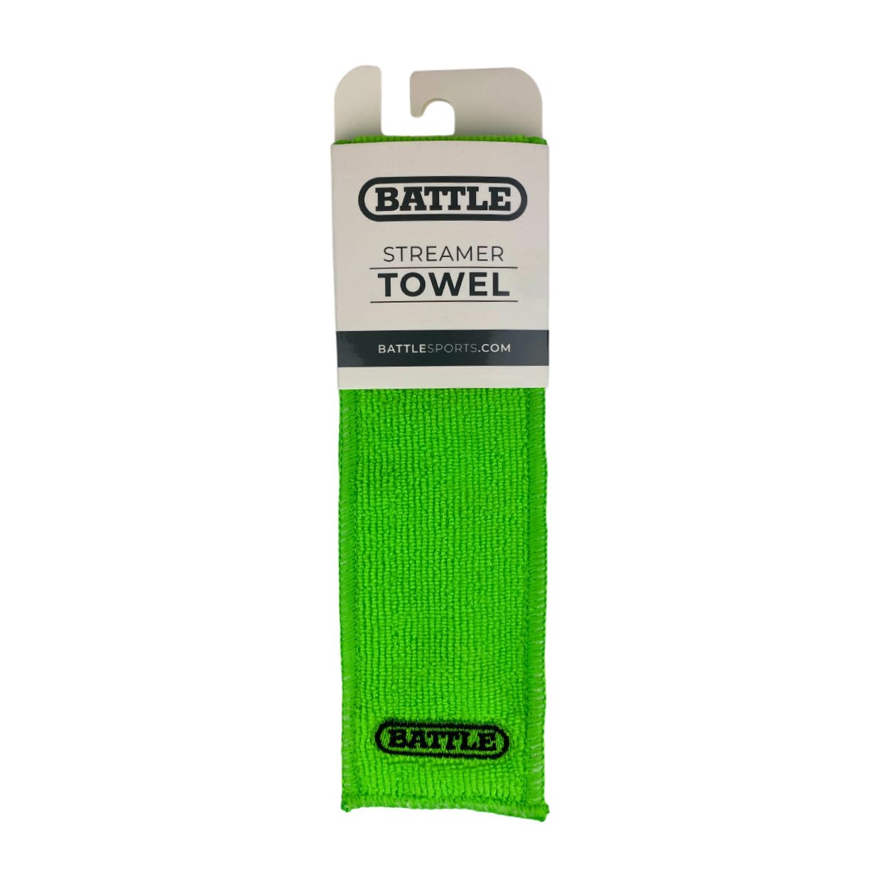 Battle Football Streamer Towel, Thin Sports Towel, Dries Hands & Football Accessories (Neon Green) - Image 4
