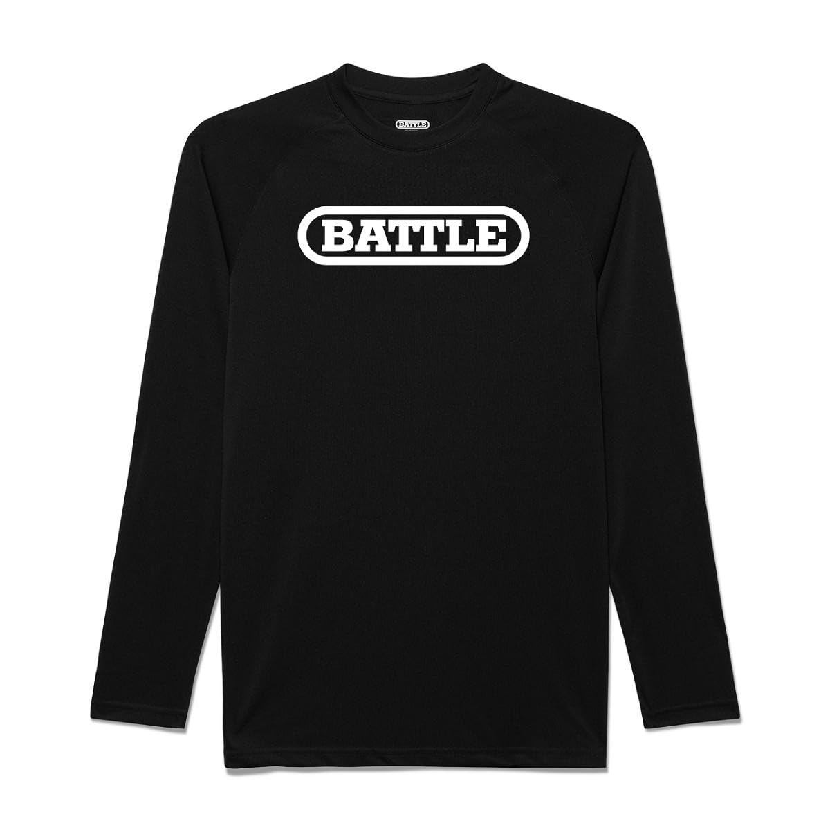 Battle Men's Big Logo Performance Long Sleeve