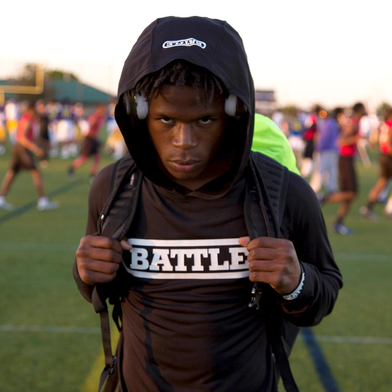 Battle Men's Light Action Hoodie - Image 2