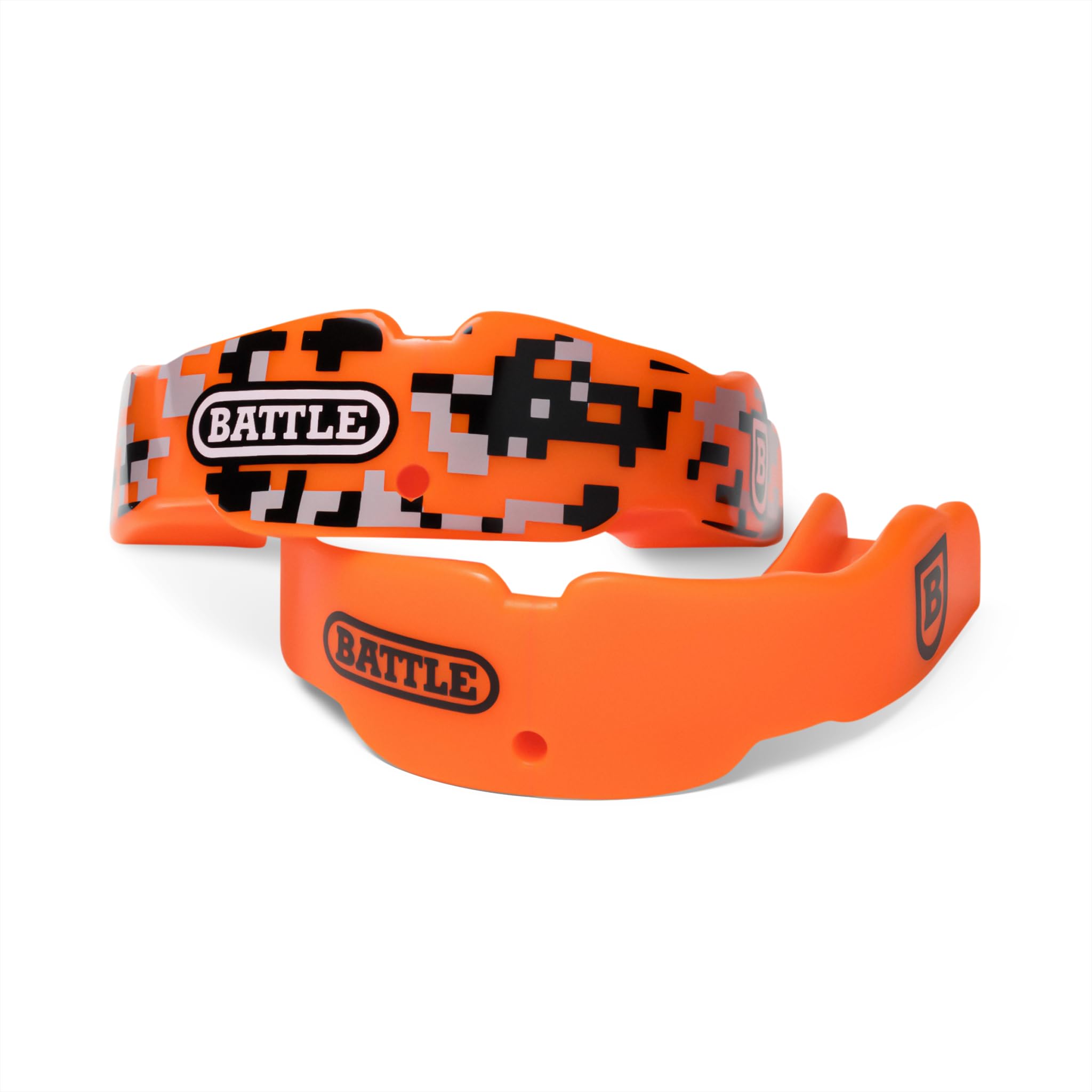 Battle Sports 2-Pack Mouthguard - Maximum Protection and Breathability, Strapless Braces-Friendly - Adult & Youth - Pack of 2