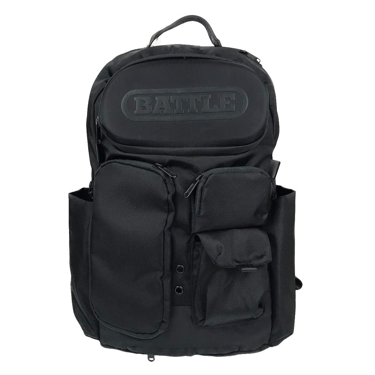 Battle Sports Arsenal Backpack – Durable Football Gear Bag with Extra Storage, Adjustable Straps for Comfort & Safety – Black