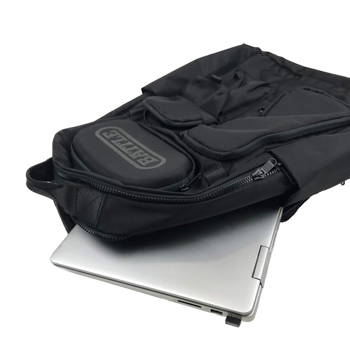 Battle Sports Arsenal Backpack – Durable Football Gear Bag with Extra Storage, Adjustable Straps for Comfort & Safety – Black - Image 6
