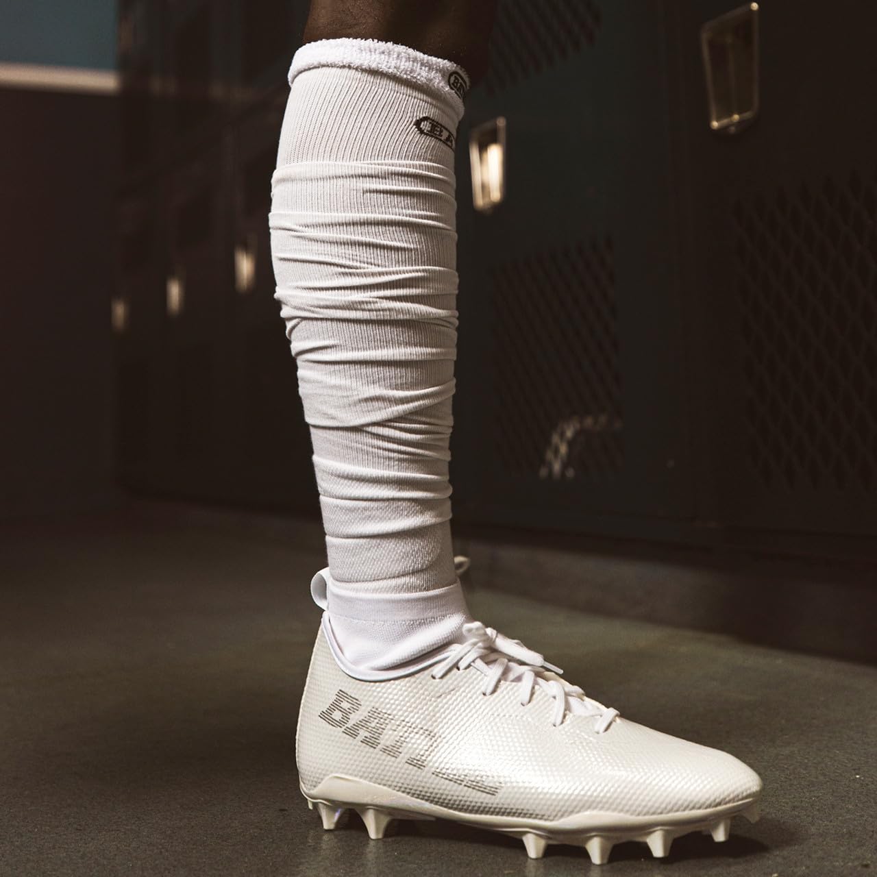 Battle Sports Long Scrunch Football Socks, Extra Long Padded Sport Socks for Men & Boys - Image 3