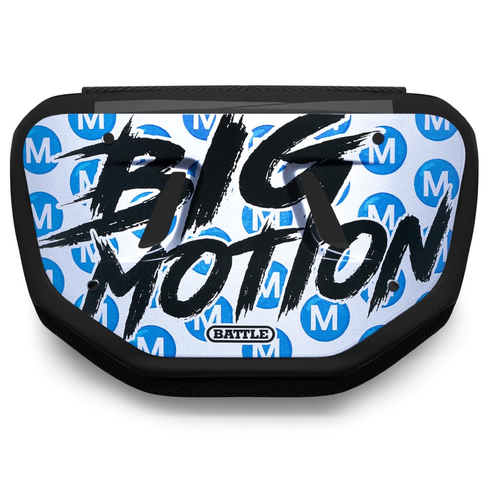 Battle Sports Novelty Football Back Plate – Hard Shell Lower Back Protector with Contoured Foam for High-Impact Protection for Youth, Kids and Adults - Image 2
