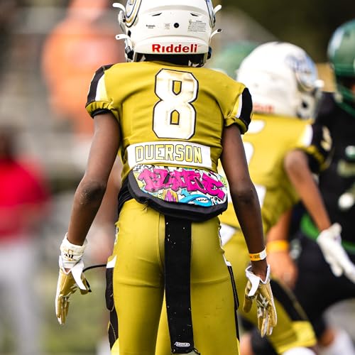Battle Sports License Plate Football Back Plate – Hard Shell Lower Back Protector with Contoured Foam for High-Impact Protection for Adult and Youth - Image 5