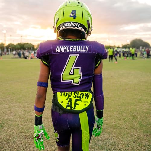 Battle Sports Iridescent Football Back Plate – Hard Shell Lower Back Protector with Contoured Foam for High-Impact Protection for Youth, Kids and Adults - Image 7