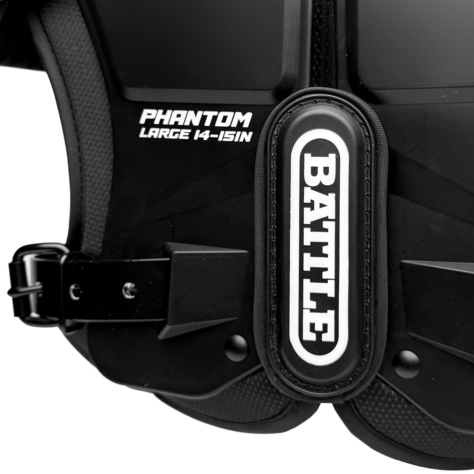 Battle Sports Phantom Football Shoulder Pads, Youth Size, Lightweight Design with Impact Protection - Image 7