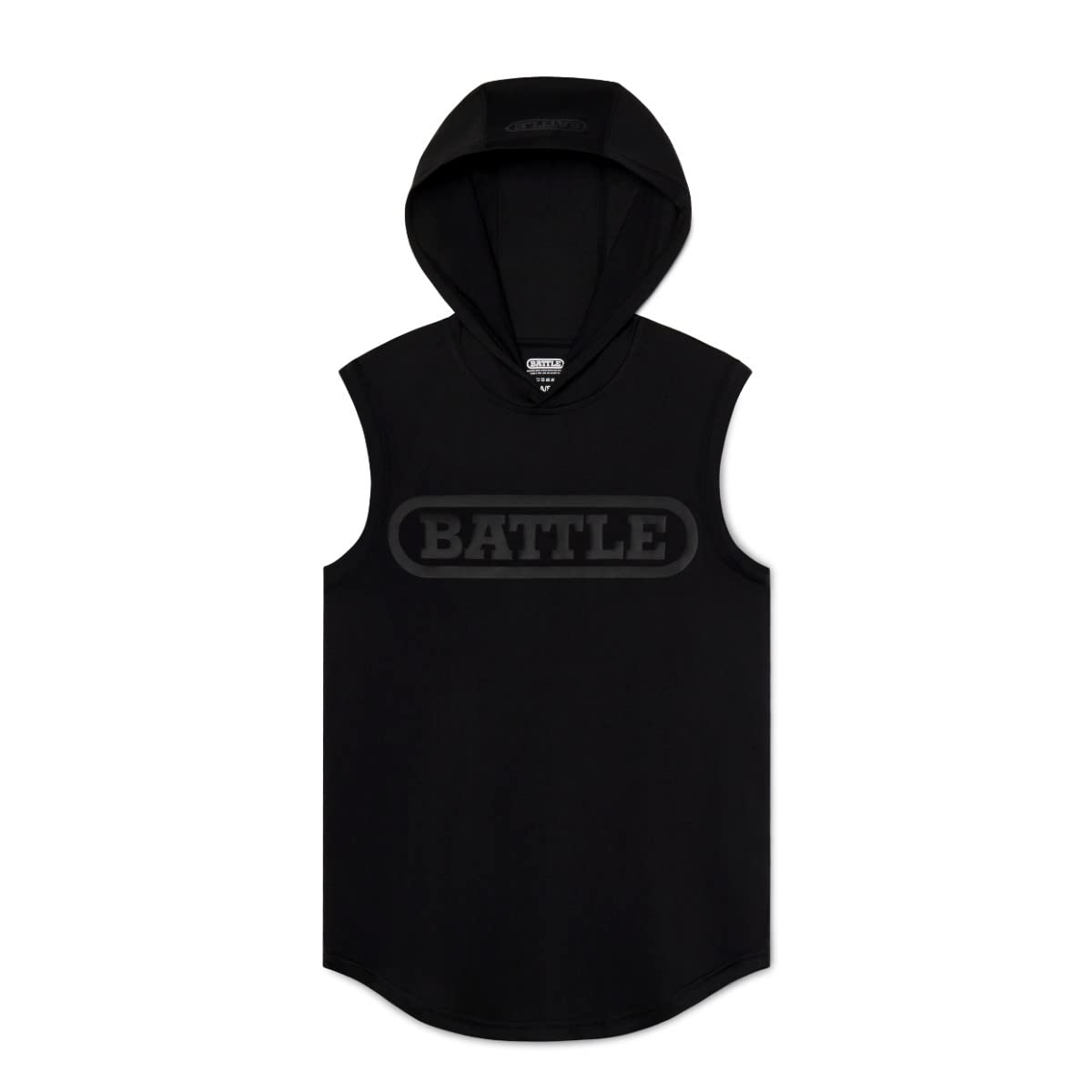Battle Sports Sleeveless Light Action Workout Hoodie - Raglan Cut Sleeveless Hoodie for Adults