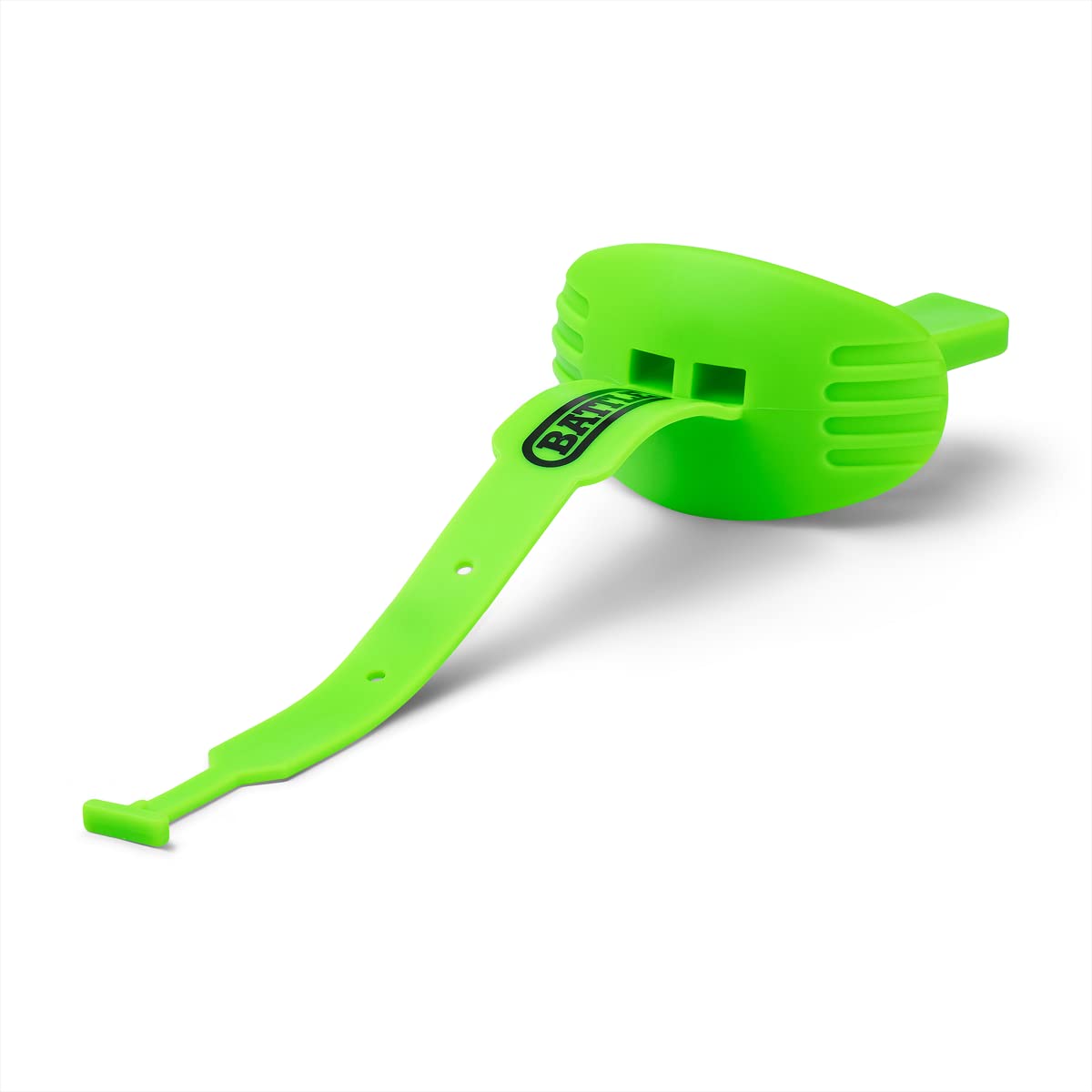 Battle Sports Speed Football Mouthguard with Strap - Oxygen Football Mouthguard Superior Airflow & Better Performance, Maximum Breathability - Neon Green - Image 2