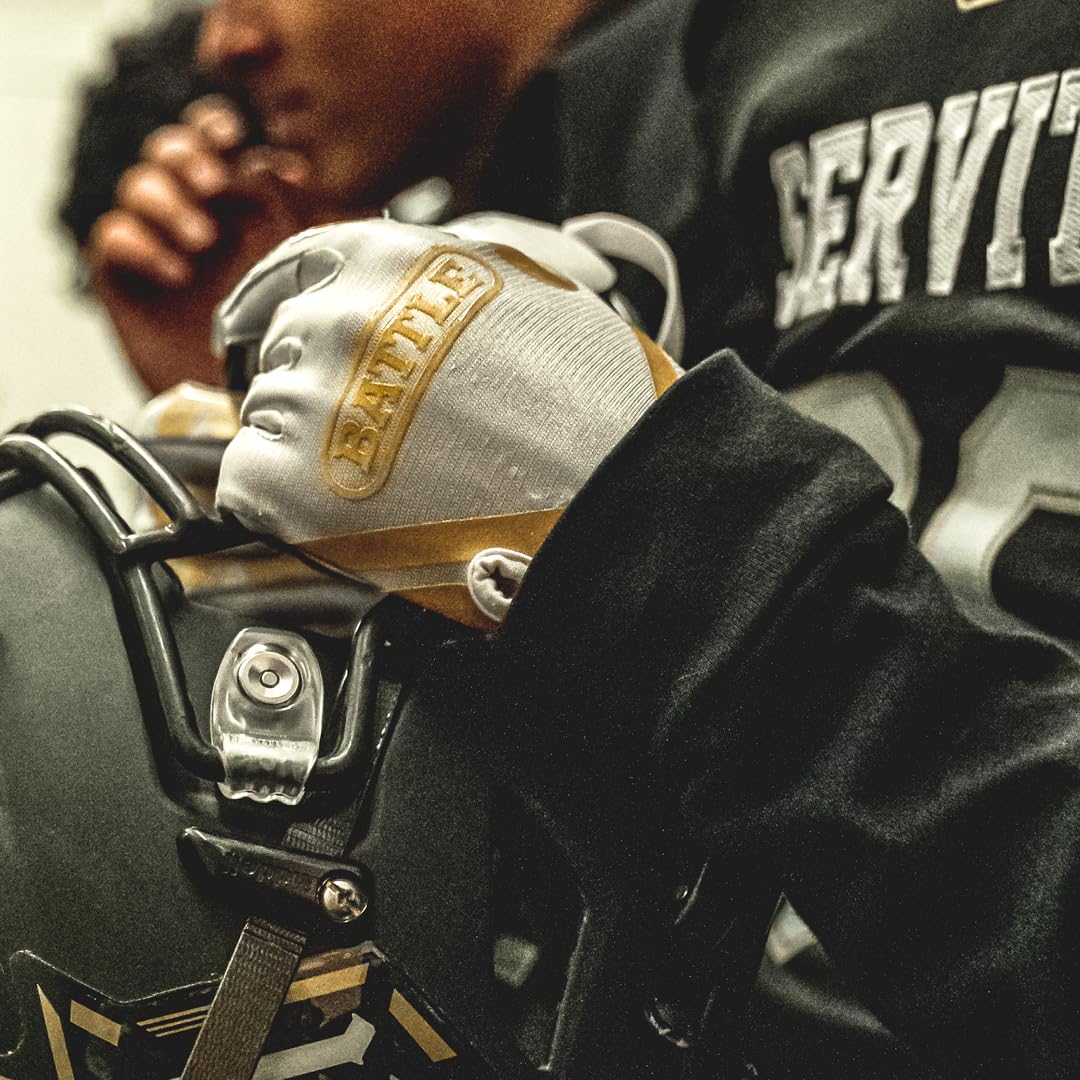 Battle Sports Ultra-Stick Wide Receiver Football Gloves - Adult & Youth Football Gloves - Image 6