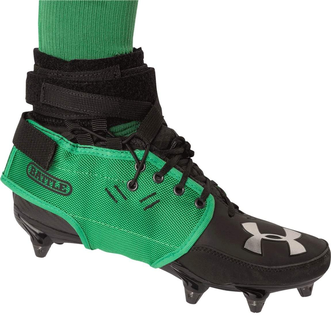 Battle Sports XFAST Over the Cleat Ankle Support System - Green