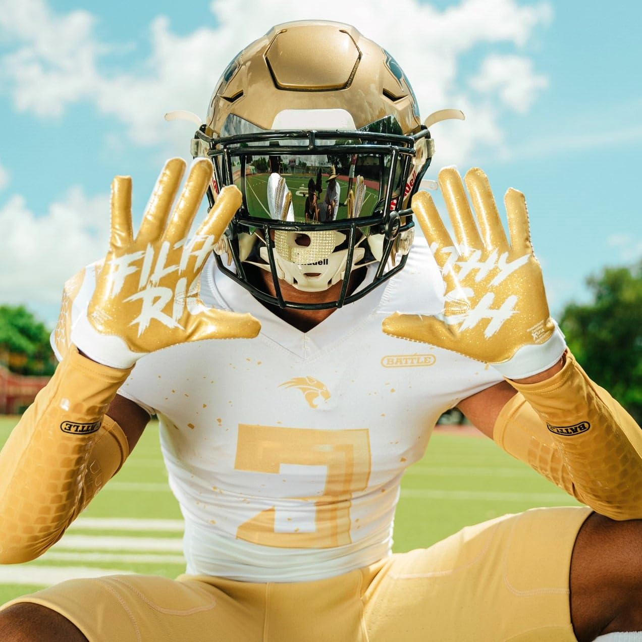 Rich Filthy Receiver Gloves for Football - Image 3